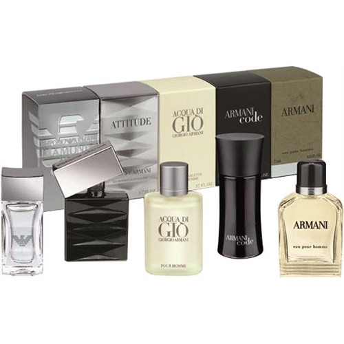 ARMANI HOMME MINIATURE SET 25ML EDT MEN PERFUME by GIORGIO ARMANI | eBay